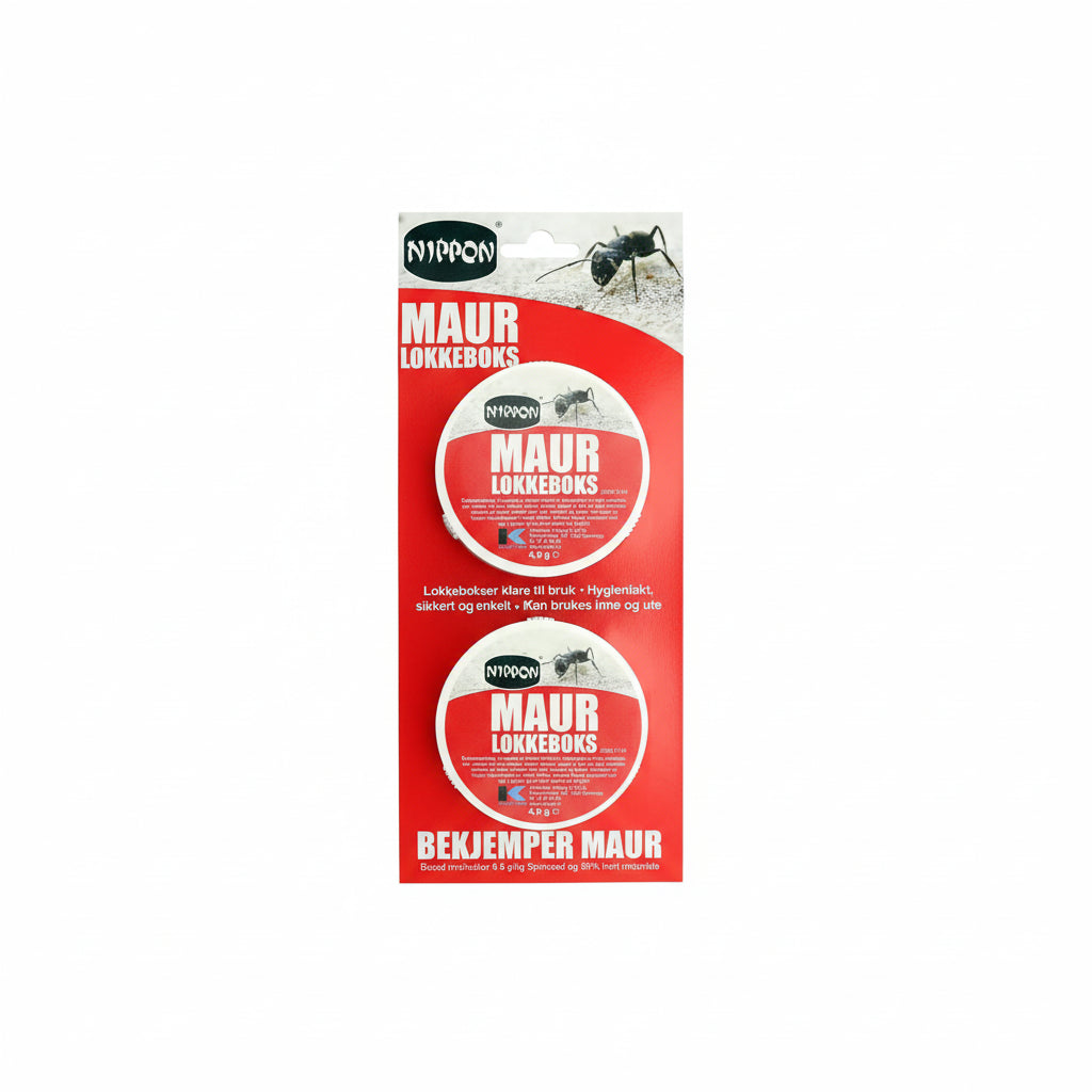 Nippon Maurlokkeboks 2 stk
