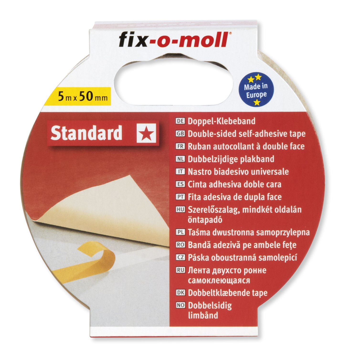 Teppetape Beige 5mx50mm