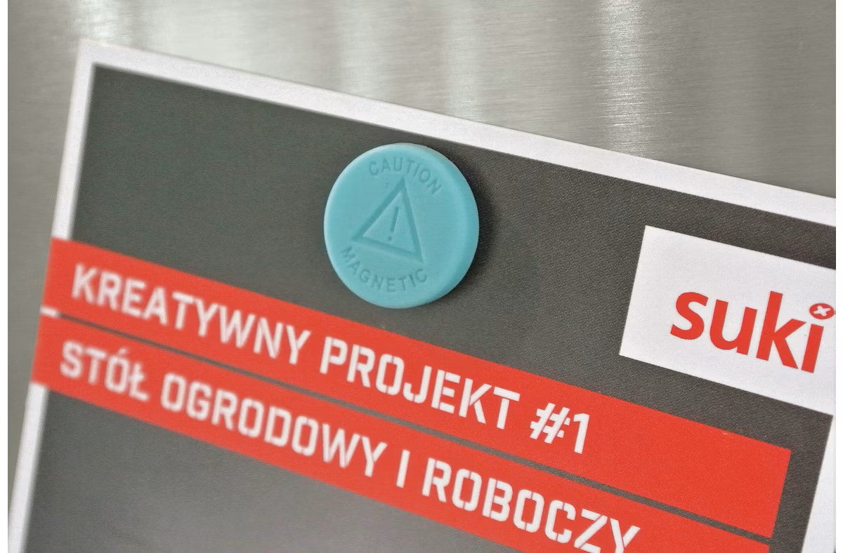 Magnet disc Silicon 19mmH4mm 1kg 4stk neod.silver