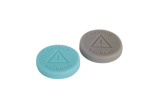 Magnet disc Silicon 19mmH4mm 1kg 4stk neod.silver