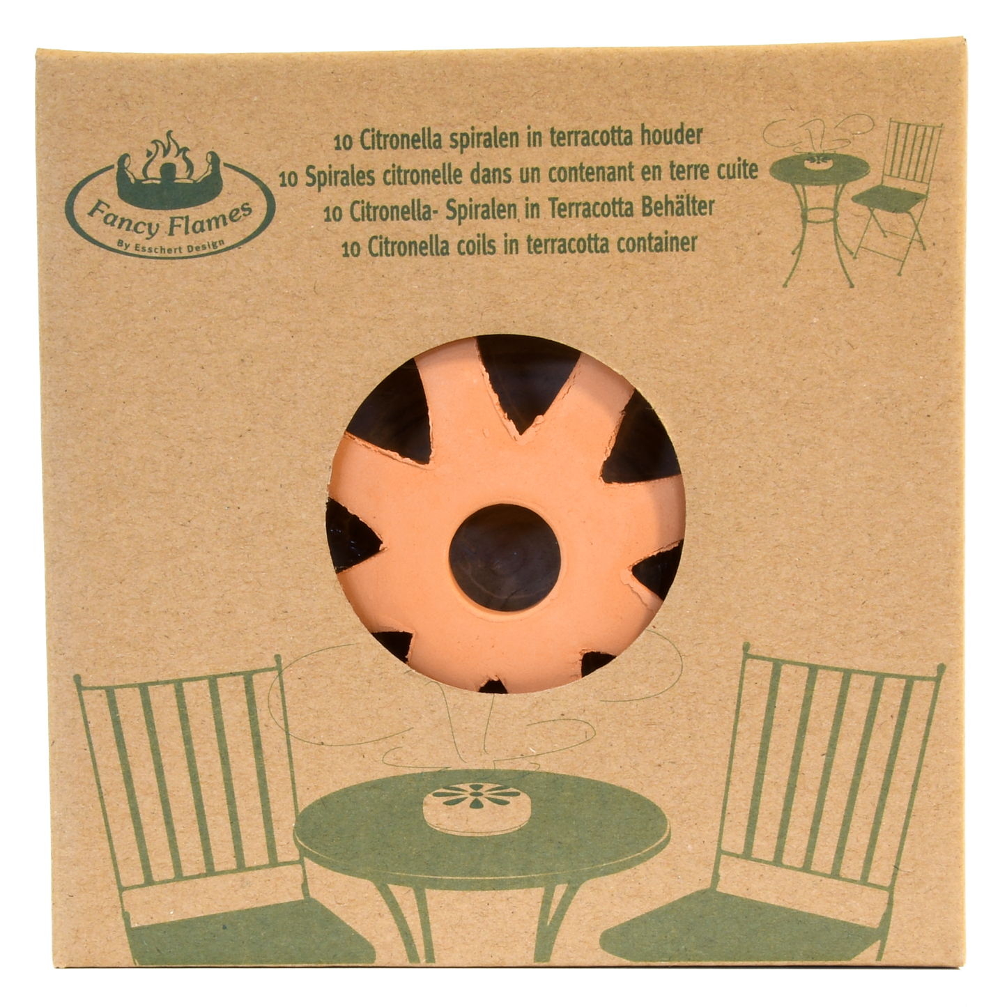 Myggspiral Terracotta (10 stk spiral)