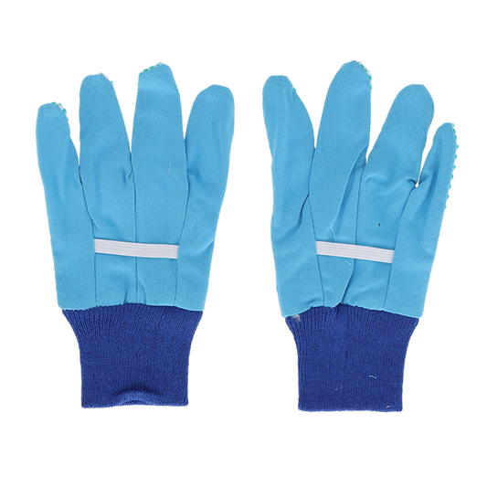 Hagehanske til barn blå