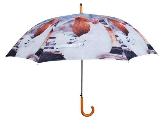 Paraply Høner (Ø120 cm/95 cm)