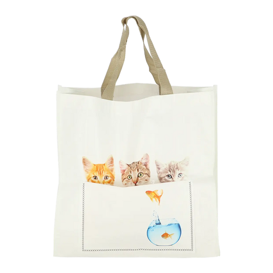 Handlenett/bag 3 katter