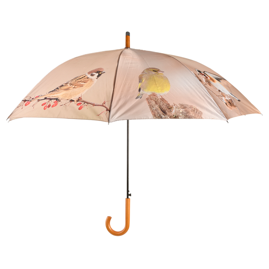 Paraply Vinterfugler (Ø120 cm/95 cm)