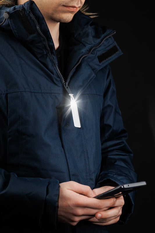 Refleks Zip puller 17,6mm x 10cm 2stk