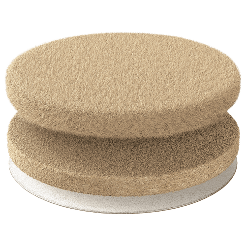 Filtknott Beige Bigduo 25mm (9 stk)