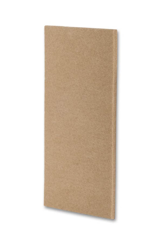 Filtknott selvklebende Beige Bigduo 200x100mm (1 stk) – beskytter parkett og gulv