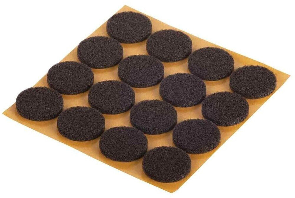 Filtknott Brun 22mm (16 stk)