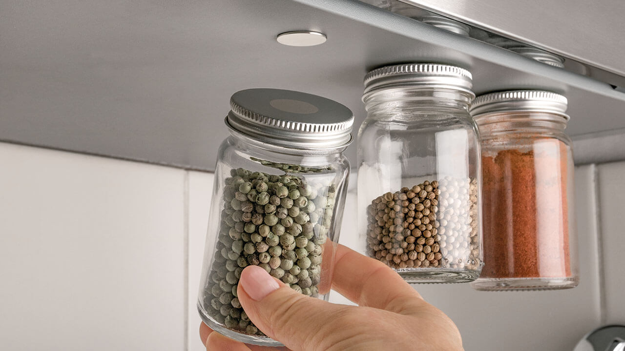 Magnet disc Ø12mm selvkleb. 6 stk 4kg