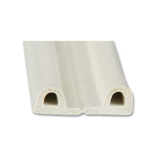 Tetningslist P Hvit 6mx9mm