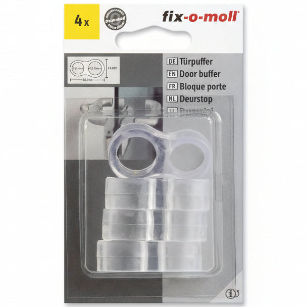 Dørvrider dobbel Transp. (4 stk)