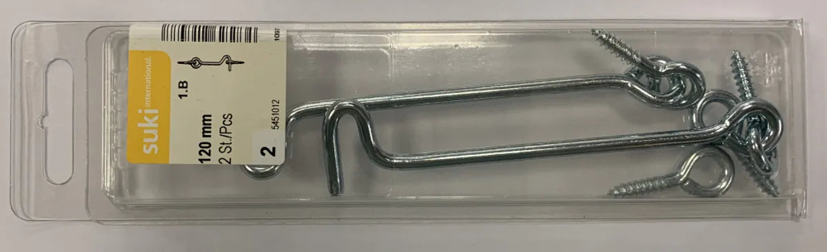 Kastekrok 120x4,mm 2 stk