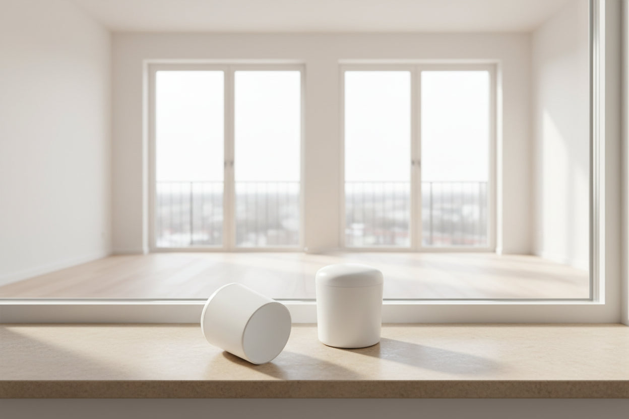 Stolbenhylse Hvit 16mm (4 stk)