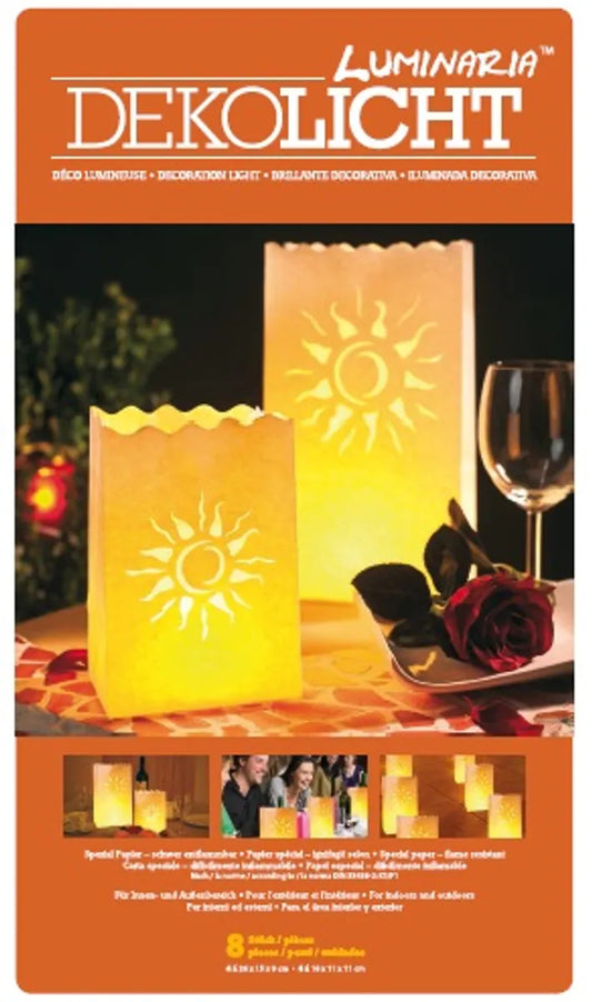 Lyspose Sol Liten & Stor (4+4 stk)