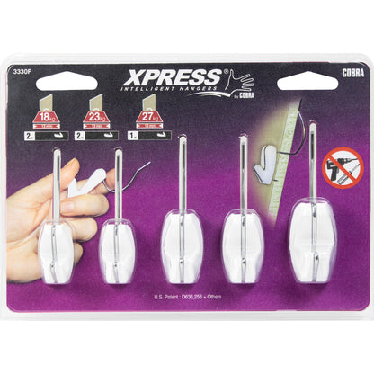 Xpress gipskrok ass. 5 stk (2+2+1)