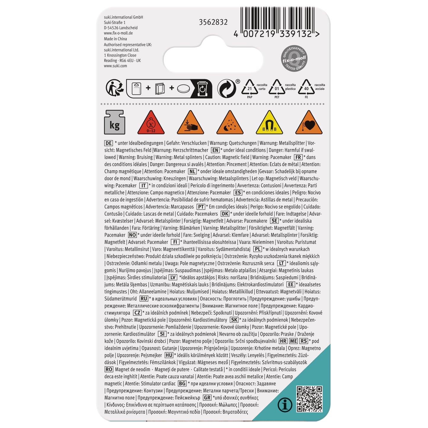 Magnet 1krok sk Ø36mmH49,5mmMAX40kg