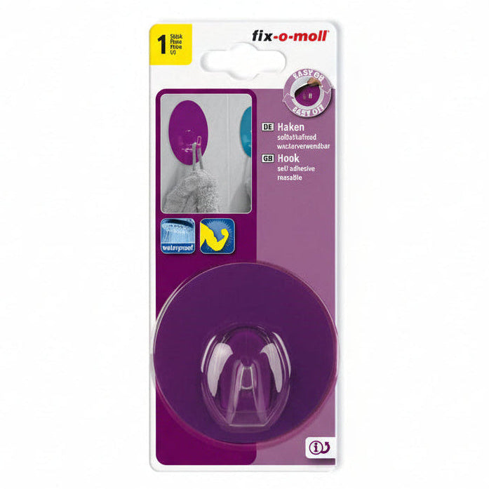 Krok selvklebende Lilla Ø68mm