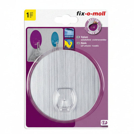 Krok selvklebende Stål Ø100mm