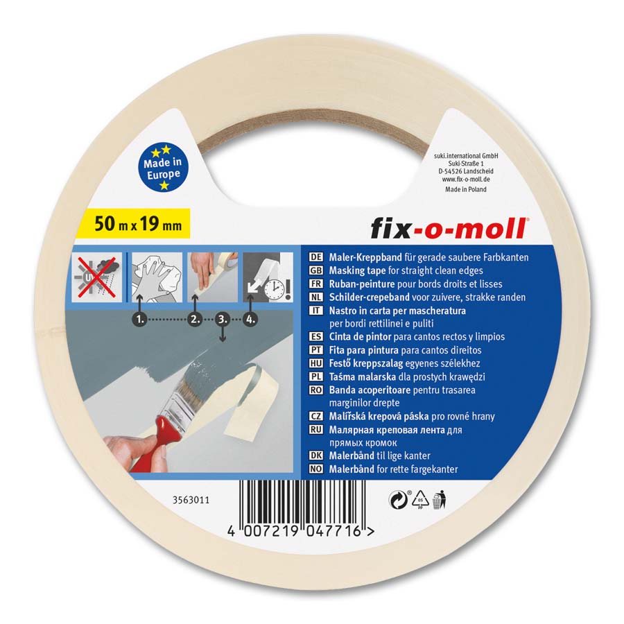 Maskeringstape 50mx19mm