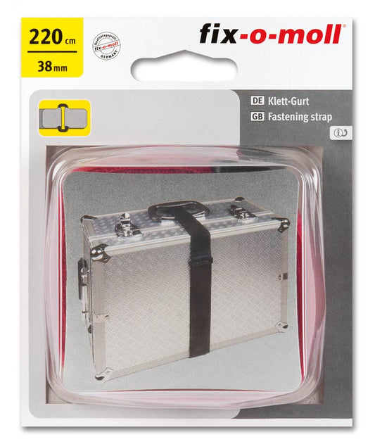 Borrelås til koffert Rød (220cmx38mm)