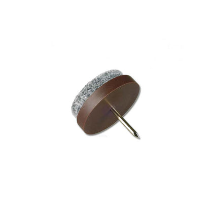 Filtknott m stift Brun 20mm (8 stk)