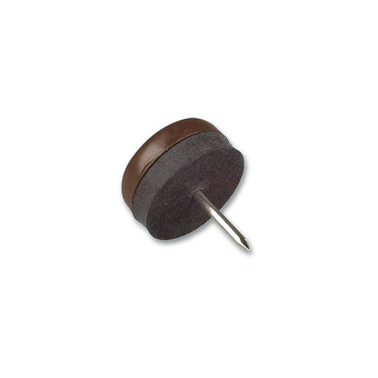 Plast m stift Brun 18mm (8 stk)