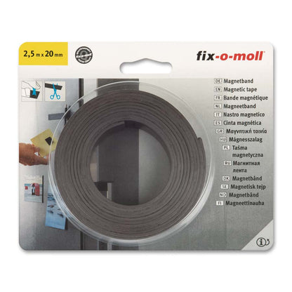 Magnet tape 2,5 m x 20 mm