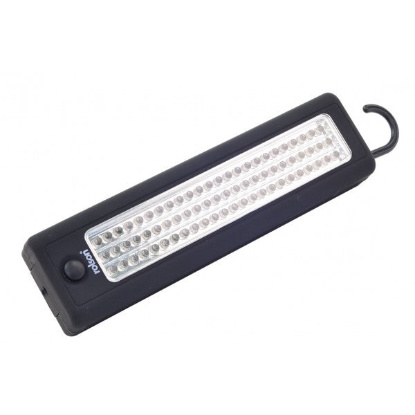 Lykt m 72 LED lys, krok & magnet