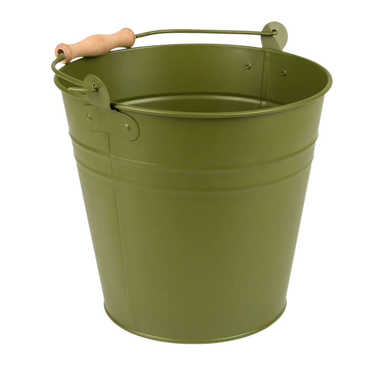 Zinkbøtte Olivengrønn