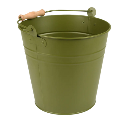 Zinkbøtte Olivengrønn