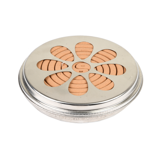 Myggspiral i stålboks Citronella 10 stk spiral