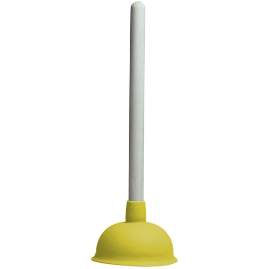 Klosettpumpe rågummi 140 mm gul