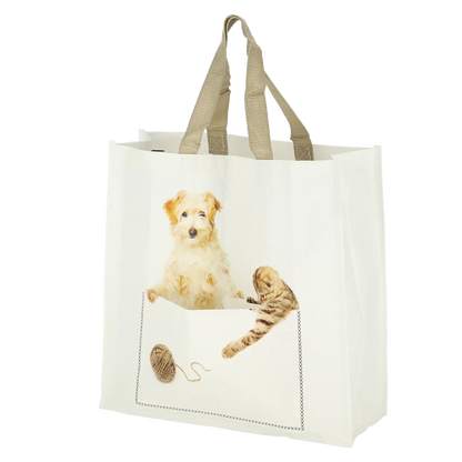 Handlenett/bag hund og katt garnnøste