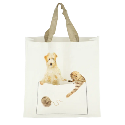 Handlenett/bag hund og katt garnnøste