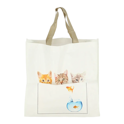 Handlenett/bag 3 katter