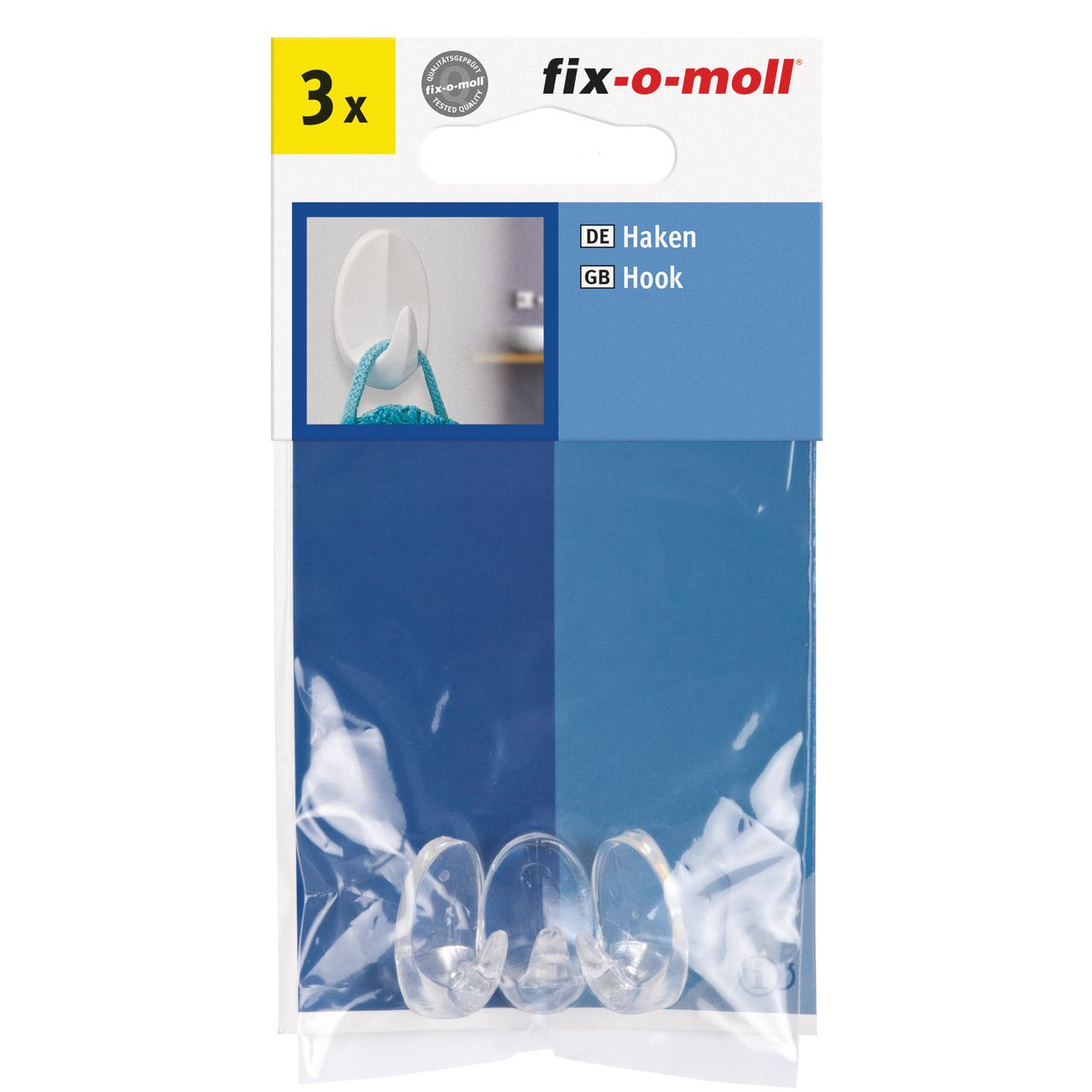 Limkrok Transparent Liten (3 stk)