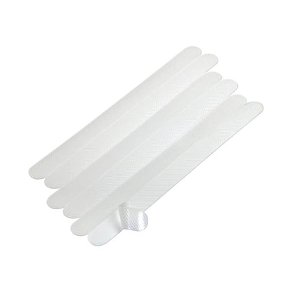 Antisklipads til dusj/badekar Transp.25 cm x 20 mm 6 stk
