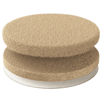 Filtknott selvklebende Beige Bigduo  25mm (9 stk) – beskytter parkett og gulv