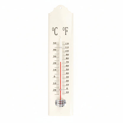 Termometer Hvit/gulnet (28 cm)