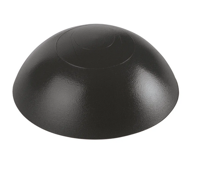 Veggbeskytter sort 40mm (2 stk)