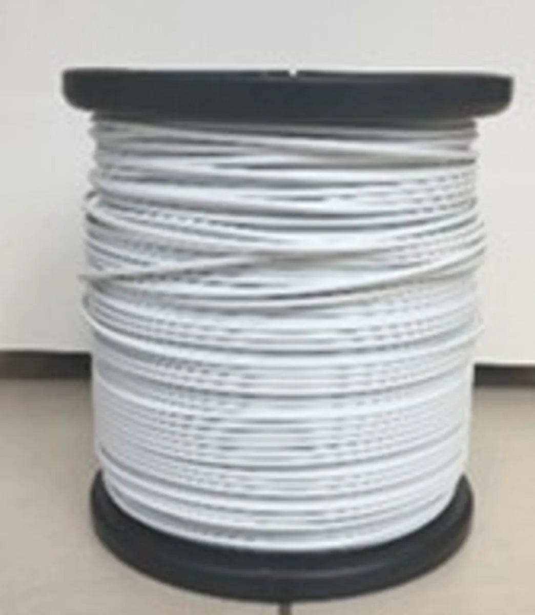 Gardinspiral hvit 300m