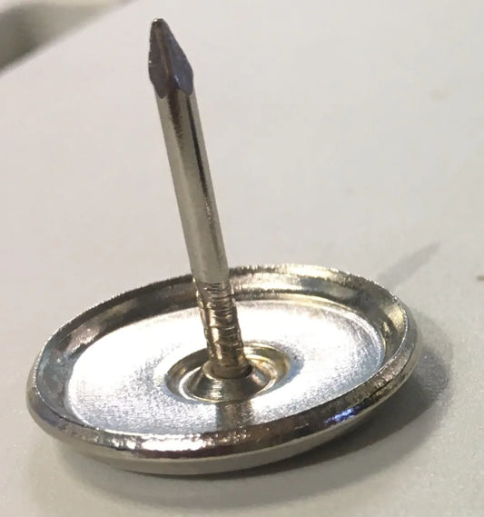 METALLKN. M/STIFT UTEN GUMMIFORING 25MM 50PK