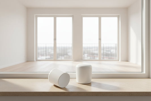 Stolbenhylse Hvit 20mm (4 stk)