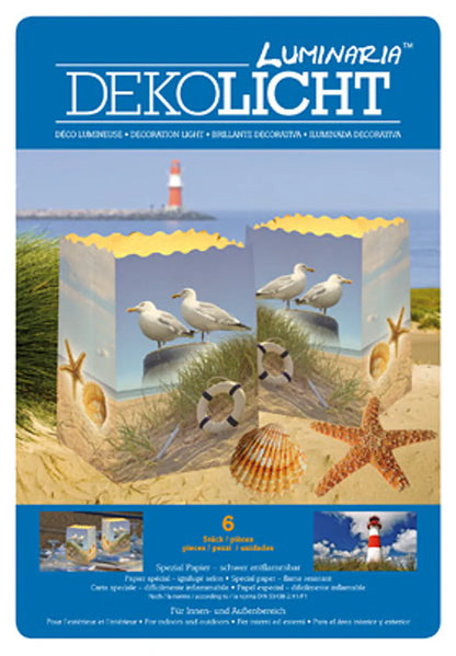 Lyspose Måke Liten (6 stk)