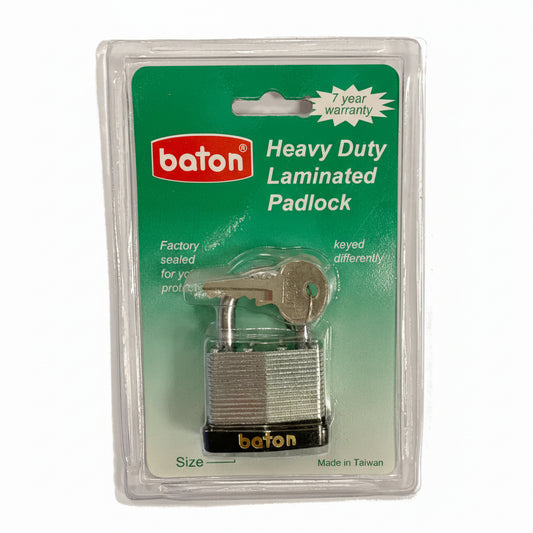 Hengelås Panser Stål 40mm