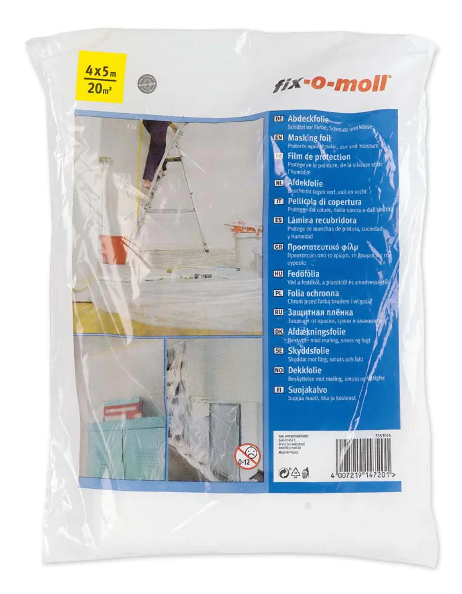 Dekningsfolie 4m x 5m