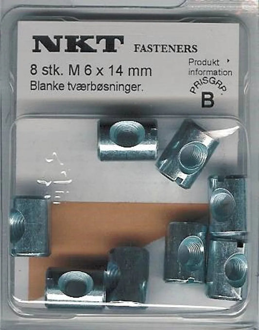 Møbelmutter m6x14mm *B