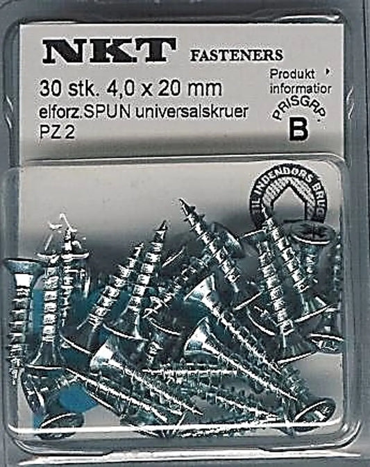 Universalskrue 4,0x20mm *B