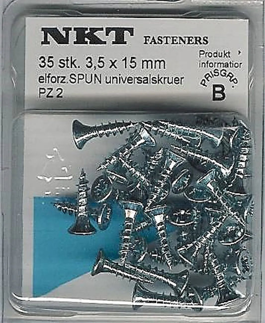 Universalskrue 3,5x15mm *B